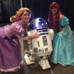 Parties with Character Princesses Meet R2D2 at Kids Day 2016