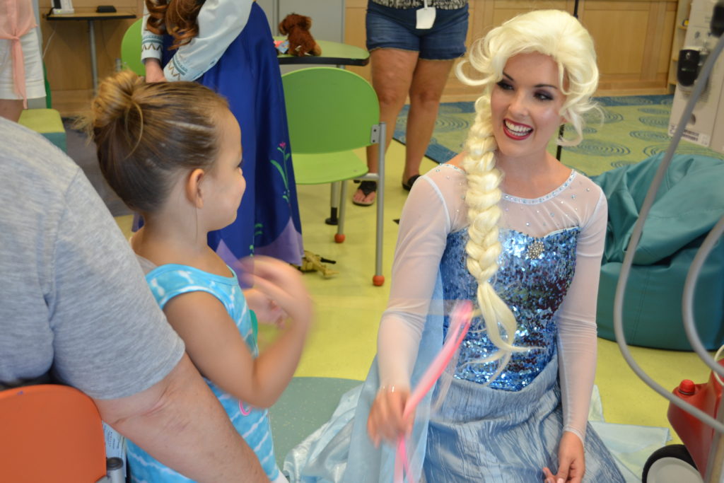 Tampa Princess Party at Johns Hopkins All Children's Hospital in St. Petersburg