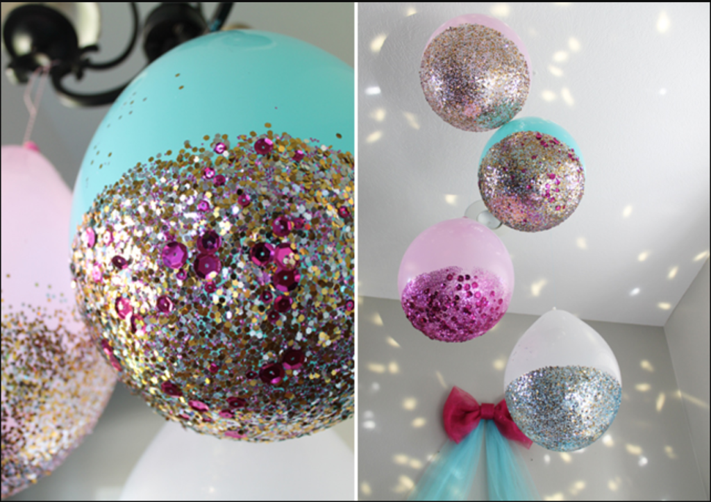 Glitter and Glue 4 K-2: How to Make Birthday Balloons