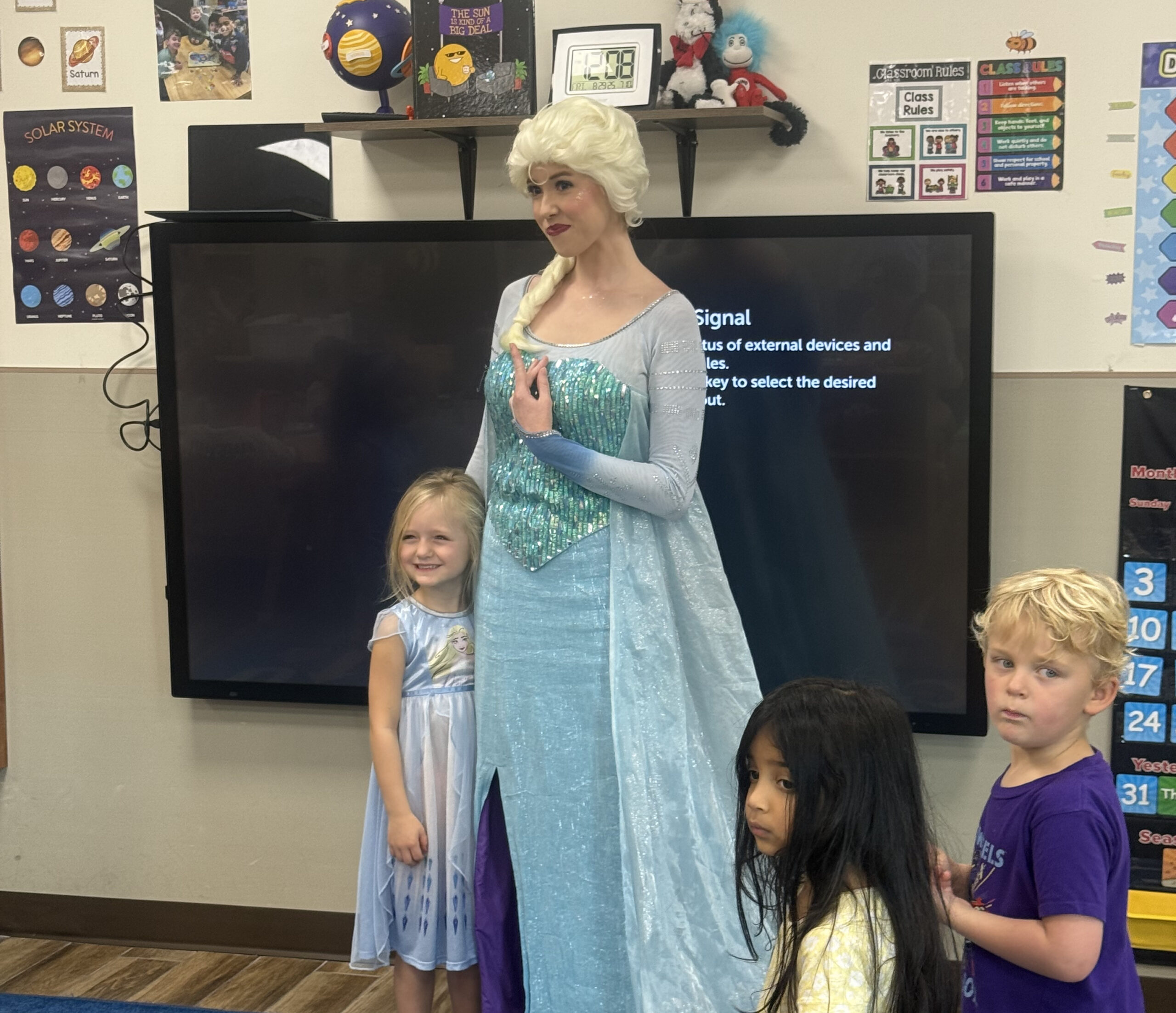 Pre School Princess Visits Tampa