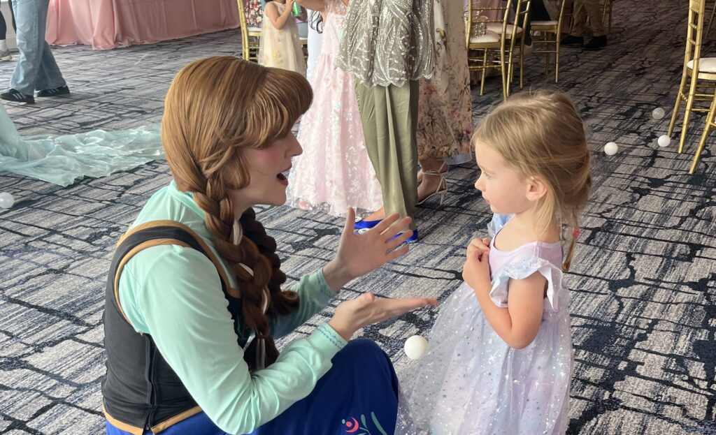 What Should I Do If My Child Is Shy or Scared of Costumed Characters at a Princess Party